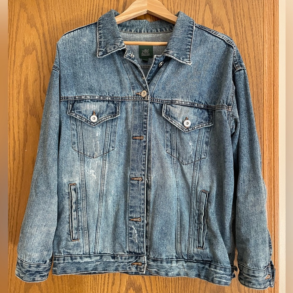 Oversized Wild Fable Denim Jacket